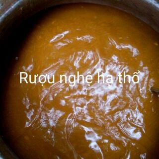 Rượu gừng nghệ địa liền hạt gấc hạ thổ