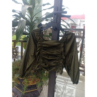 Áo kiểu rút dây