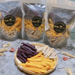 khoai mix 3 vị ( khoai lan - khoai môn-khoai tím)--500gr