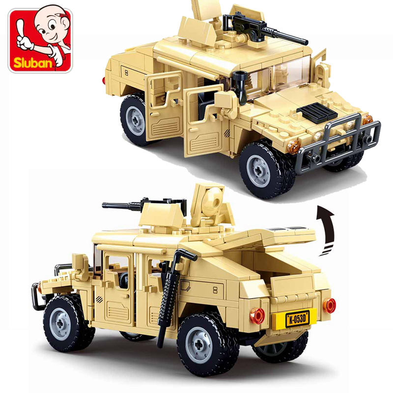 Bộ đồ chơi xếp hình lego hình xe tăng 265 mảnh