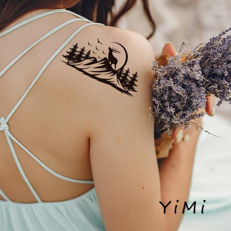 Hình Xăm Dán Chống Nước Thời Trang Cá Tính