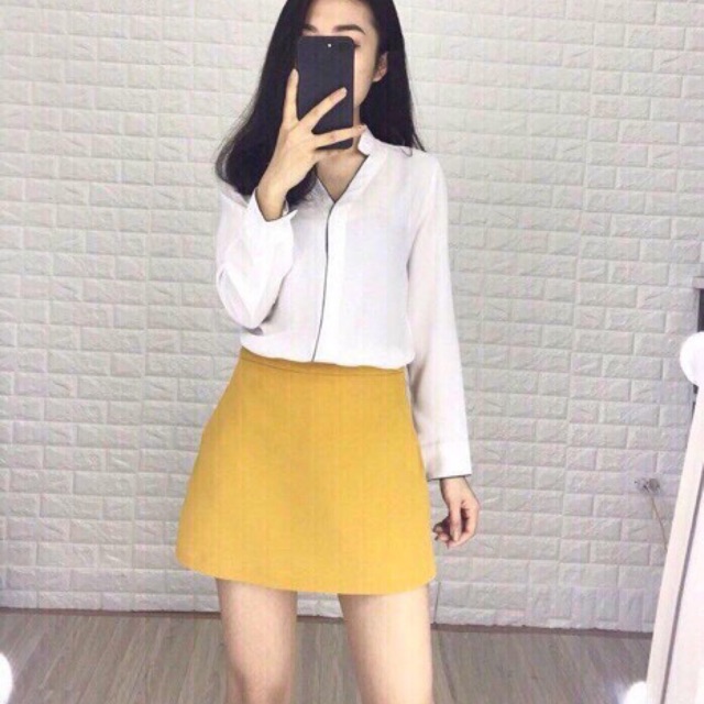 Quần giả váy dáng chữ A
