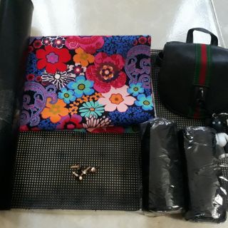 Set balo nắp da