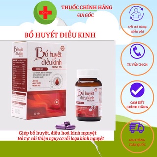BỔ HUYẾT ĐIỀU KINH: Điều hoà kinh nguyệt