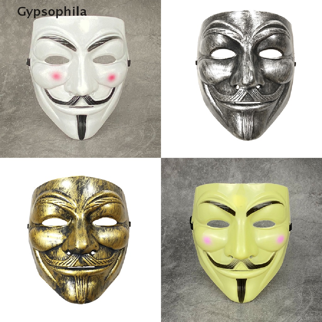 Mặt Nạ Vendetta Hacker Anonymous Làm Quà Tặng Giáng Sinh Cho Người Lớn Và Trẻ Em