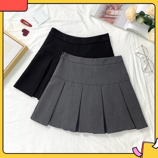 Chân váy xếp ly to lưng cao nữ m037