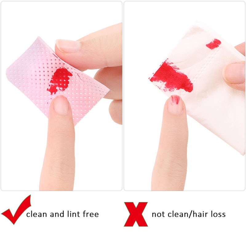Bông Tẩy Trang Bằng Cotton Không Xơ Tiện Dụng Cho Nối Mi