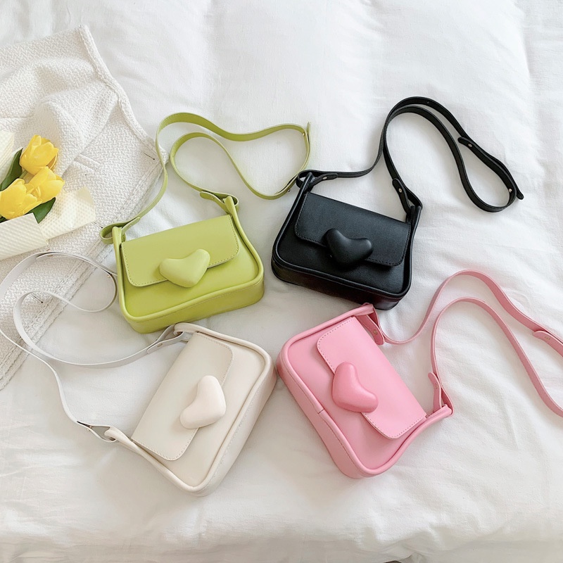 Túi đeo chéo JASMIN NOIR chất da PU thiết kế thời trang cho nữ