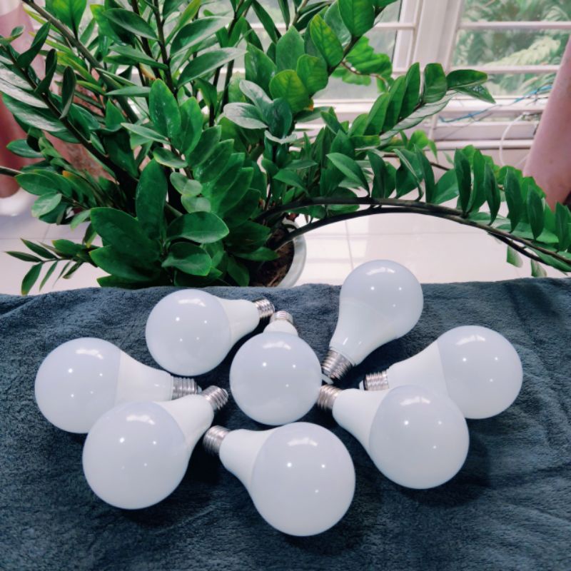 |LED giá rẻ|Bóng đèn led 9w 7w 5w tiết kiệm điện dùng đui E27 ánh sáng trắng nhiệt độ màu 6500K