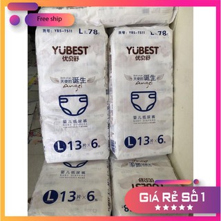 Bỉm quần /dán YUBEST angel S90/ M84 /L78 / XL72/ XXL66