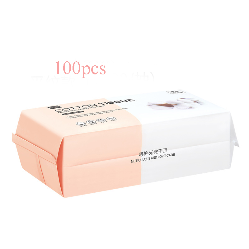 (Hàng Mới Về) Set 50 / 100 Miếng Khăn Tẩy Trang Dùng Một Lần Tiện Dụng | BigBuy360 - bigbuy360.vn