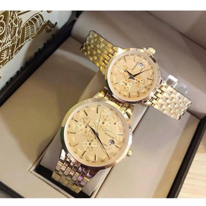 Đồng hồ đôi Baishuns dành cho các cặp đôi chống nước chống xước tuyệt đối 3atm Shop