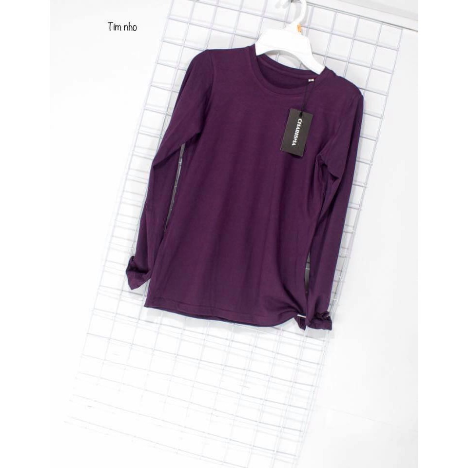 Áo thun Tay dài chất borip giày mịn