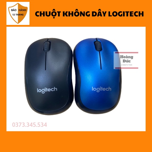 Chuột không dây Logitech M220, chuột máy tính kết nối nhanh, click siêu nhạy