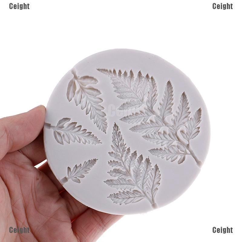Khuôn Silicone Tạo Hình Chiếc Lá Trang Trí Bánh