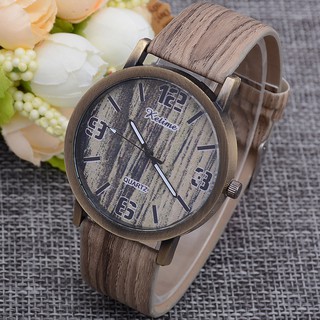 Đồng Hồ Đeo Tay Giả Gỗ Thiết Kế Giản Dị Thời Trang