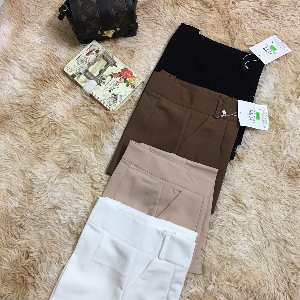 [FREESHIP] Quần Cullotes Quần Ống Suông Khóa Giữa 1 Cúc Siêu Tôn Dáng | BigBuy360 - bigbuy360.vn