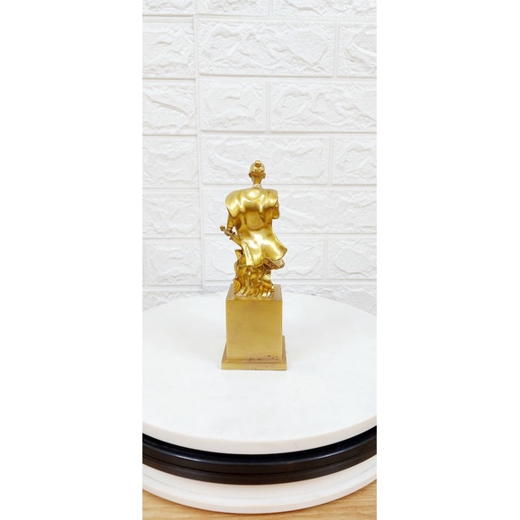 Tượng Đồng Trần Hưng Đạo Cao 19cm Để Bàn Làm Việc