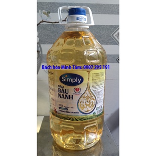 Dầu đậu nành Simply 5L.[Chỉ giao Hỏa tốc HCM]