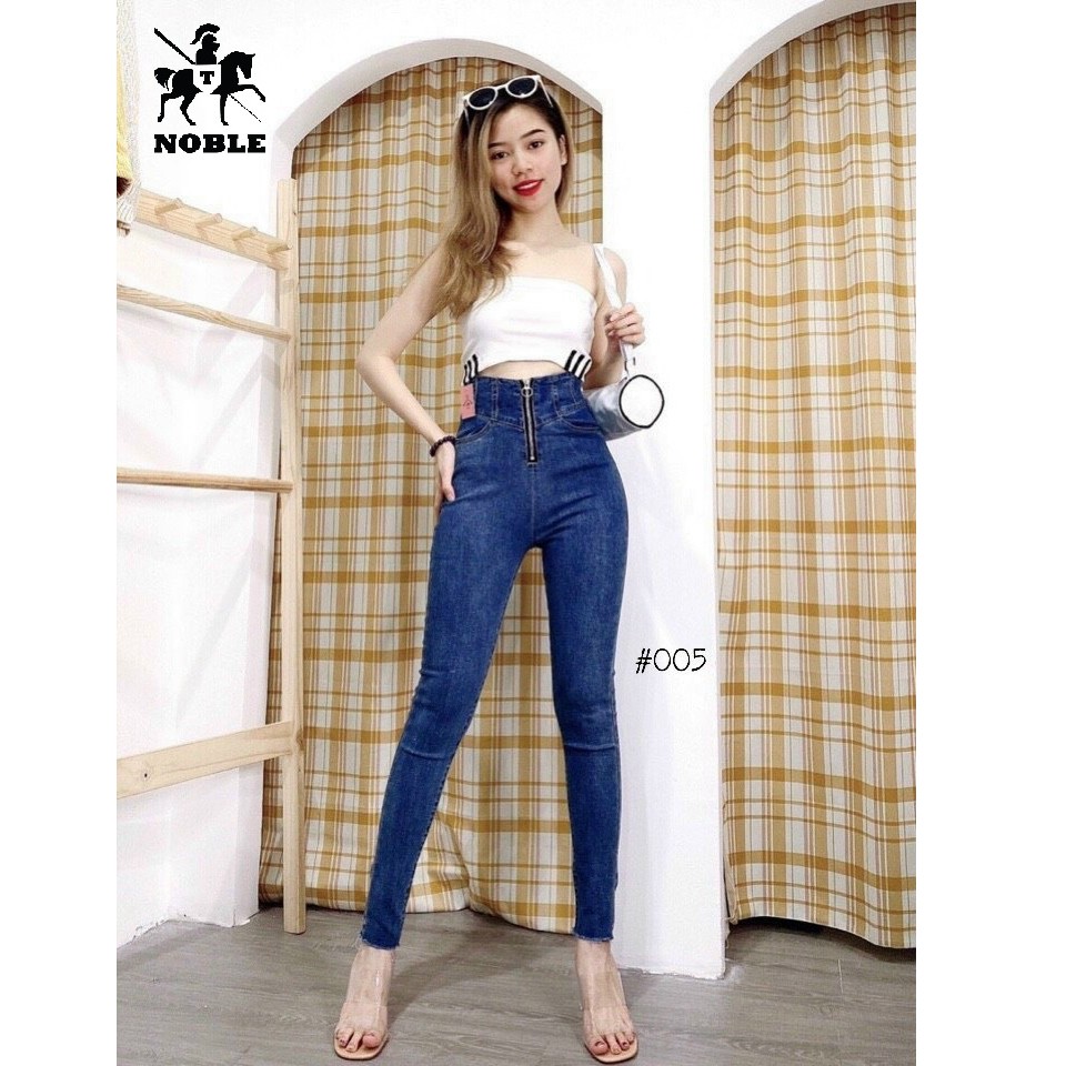 [Freeship] Quần jean nữ co giãn cao cấp thời trang Noble TN62