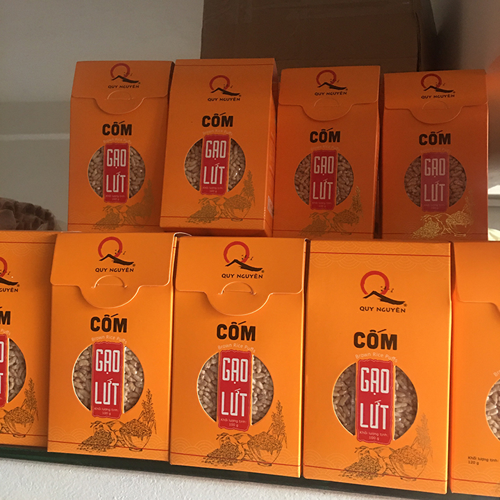 Cốm Gạo Lứt Quy Nguyên 100gr