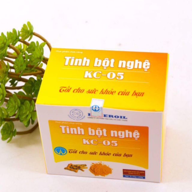 Tinh bột nghệ tách tinh dầu KC - 05