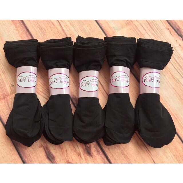 GG Set 10 đôi tất da chân nữ mỏng siêu dai, tất giấy bó chất mỏng dai Dumi Shop