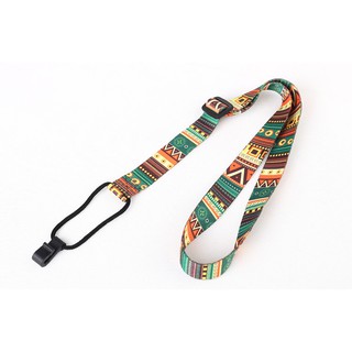 Dây đeo đàn Ukulele hoa văn Thổ Cẩm