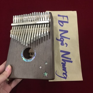 Đàn Kalimba Yael 17 phím gỗ Mahogany