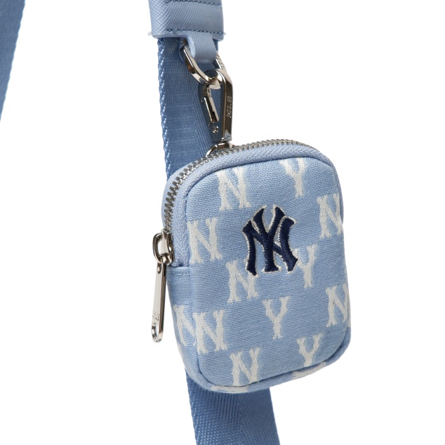 MLB VietNam Túi MLB Monogram Jacquard Mini Crossbody Bag New York Yankees 3ACRS022N-50BLL Chính Hãng