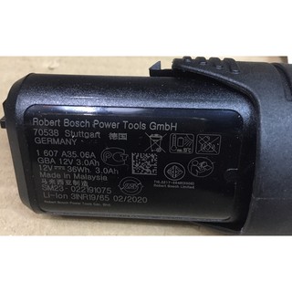 [CHÍNH HÃNG] Pin GBA 12V 3Ah Li-Ion Bosch