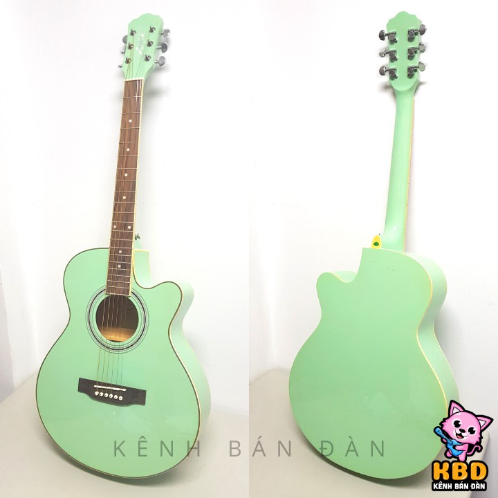 Đàn Guitar Acoustic cao cấp Fenix có ty chỉnh cần- Tặng kèm phụ kiện