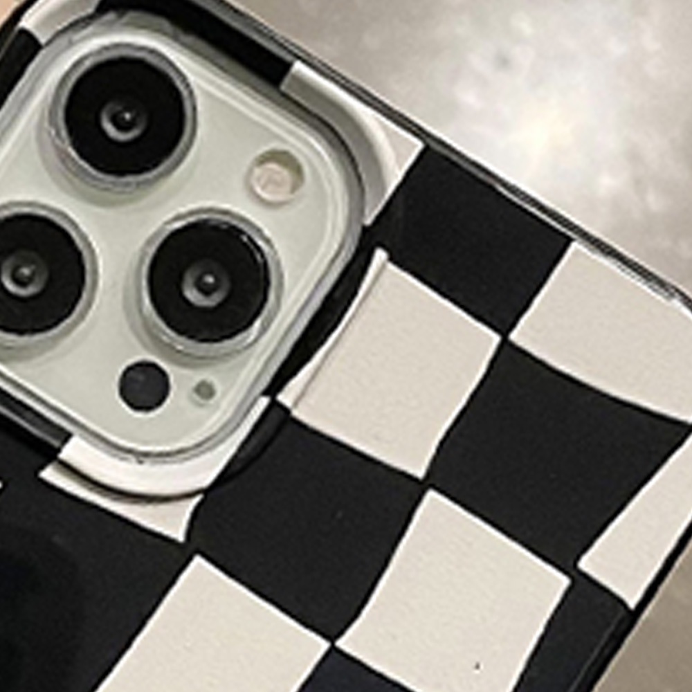 Ốp Điện Thoại TPU Mềm Chống Sốc Họa Tiết Sọc Caro Phong Cách Hàn Quốc Cho IPhone 13 12 11 Pro Max XS XR 8 7 Plus