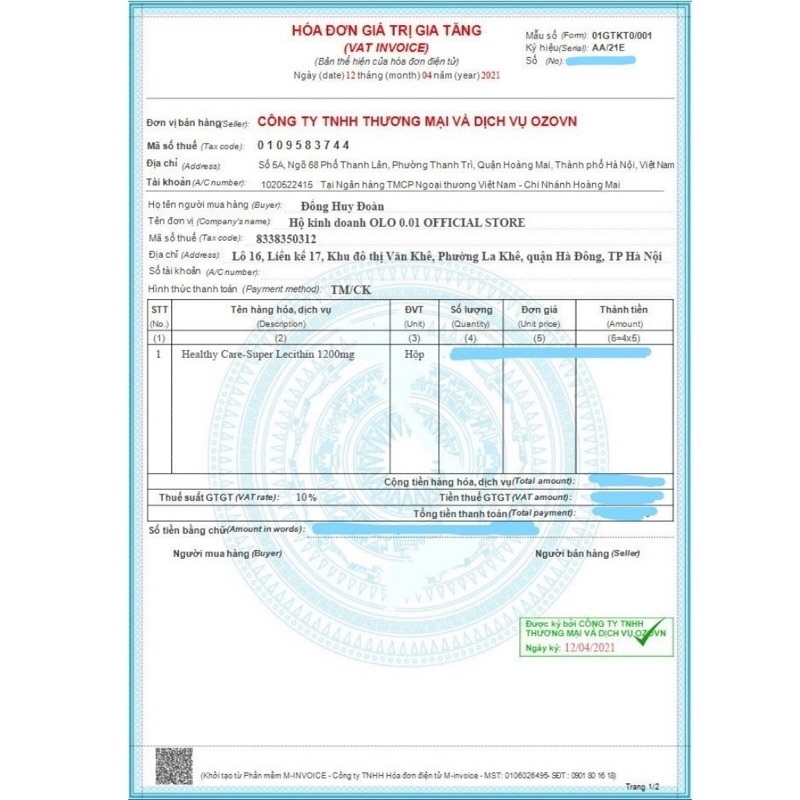 Mầm Đậu Nành 100v - Healthy Care Úc