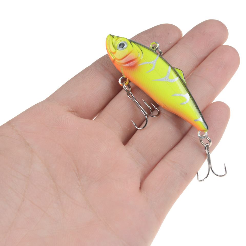 Mồi Câu Cá Giả Bằng Nhựa Cứng Kích Thước 6cm / 11g 6 # 3d