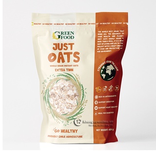 Yến mạch just oats cán mỏng 454g - ảnh sản phẩm 1