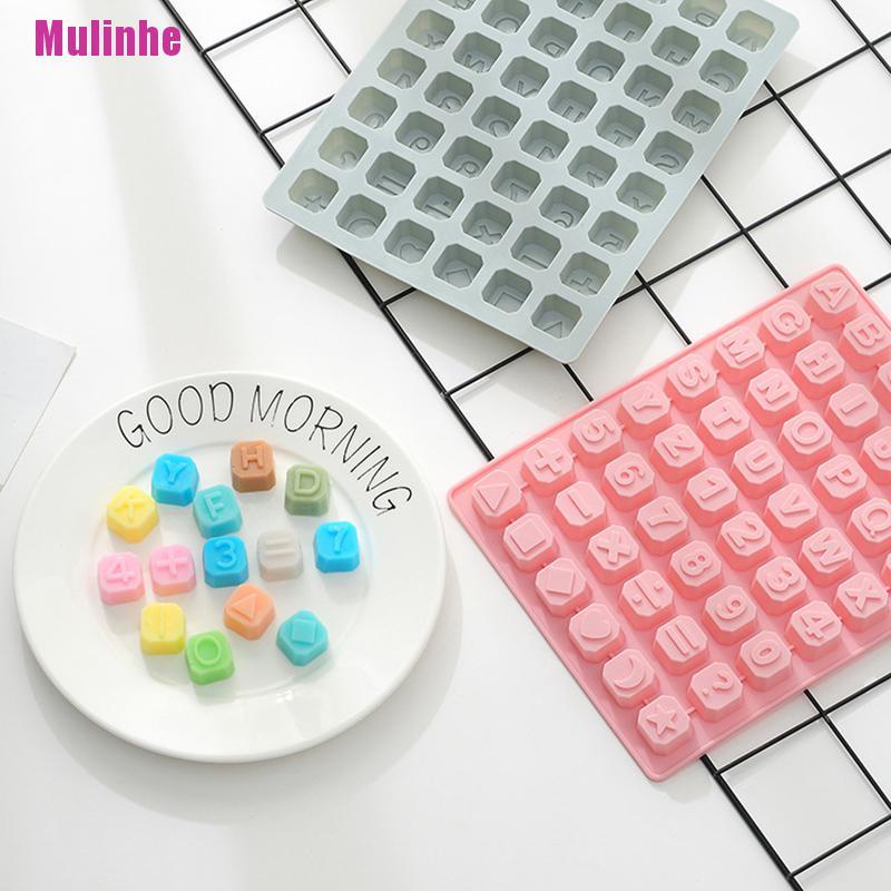 Khuôn Silicone Làm Đá / Sô Cô La / Bánh Hình Chữ Cái