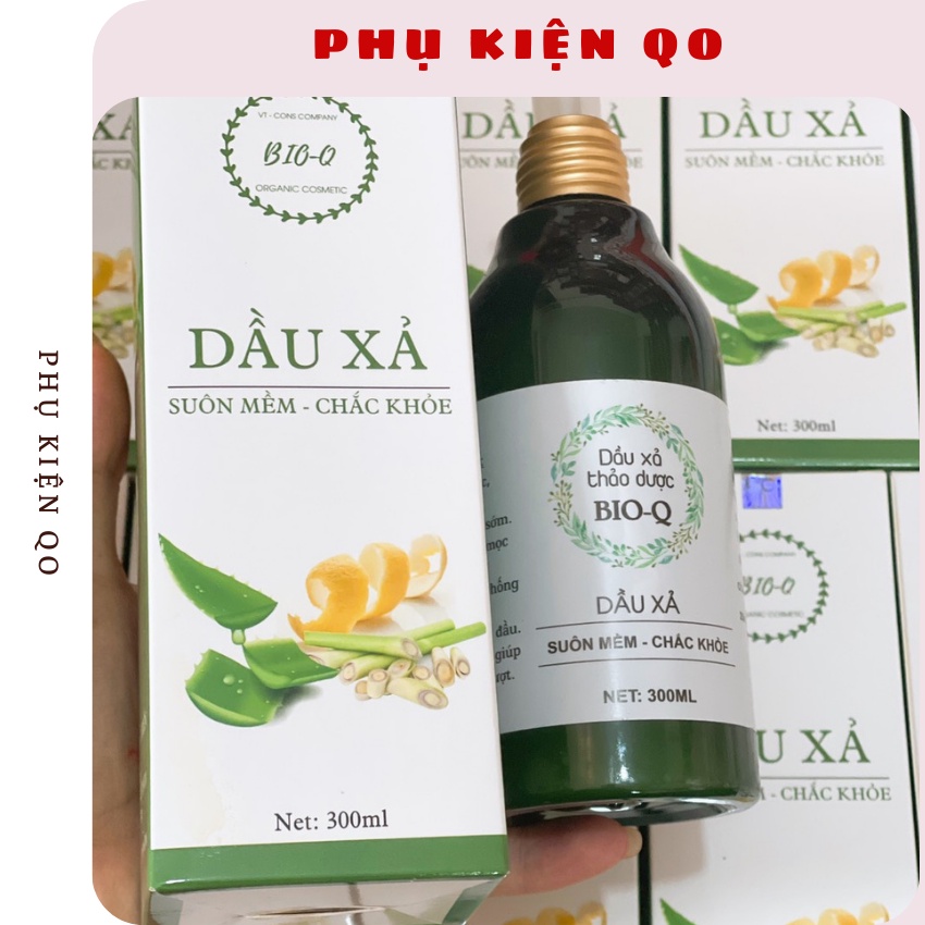 Dầu xả bồ kết, bưởi, thảo dược cô đặc giúp sạch gàu, giảm gãy rụng tóc - 300ml