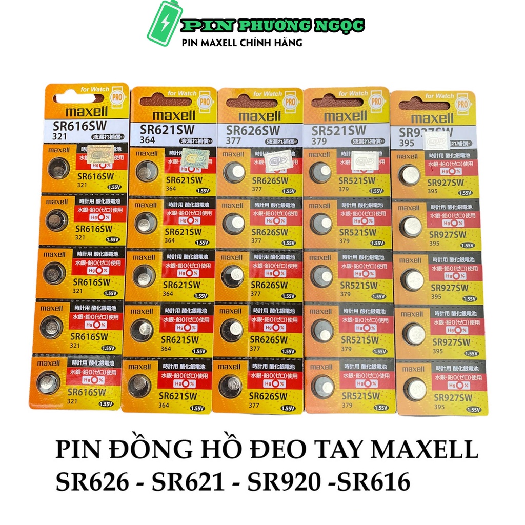 Mua Pin Đồng Hồ SR626SW /SR621SW /SR716SW /SR521SW /SR616SW /SR516SW ...