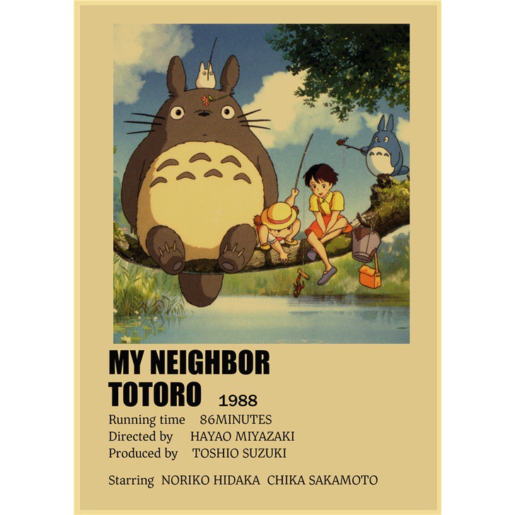 Poster Phim dirty Dance / pulp fiction / your name / the office / la la land / retro Treo Tường Trang Trí Phòng