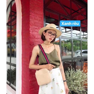 Áo 2 Dây Cổ Tim Dễ Thương