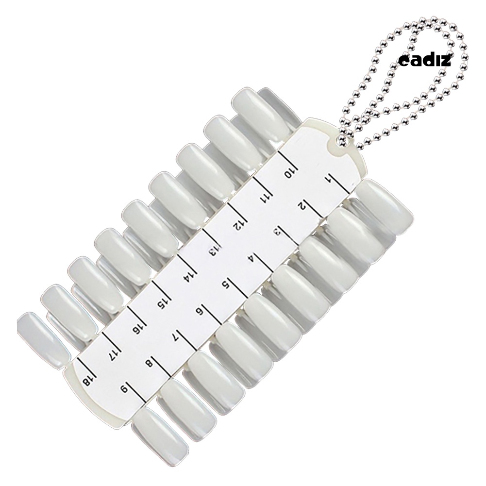 Bảng Màu Trưng Bày Lọ Sơn Móng Tay 36 Ô Kèm Dây Xích