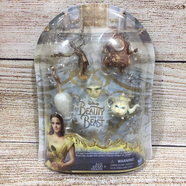 Bộ đồ chơi búp bê Disney Princess Beauty and the beast người đẹp và quái vật và những người bạn lạ lùng