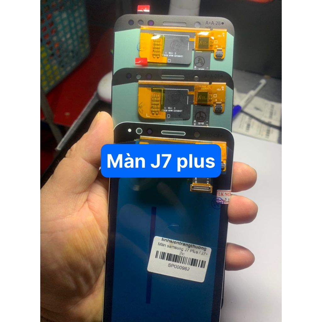 Màn hình samsung J7 plus / J7+, 2ic hàng zin