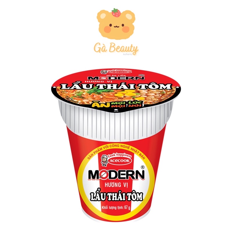 Mì Lẩu Thái Tôm Modern 65g
