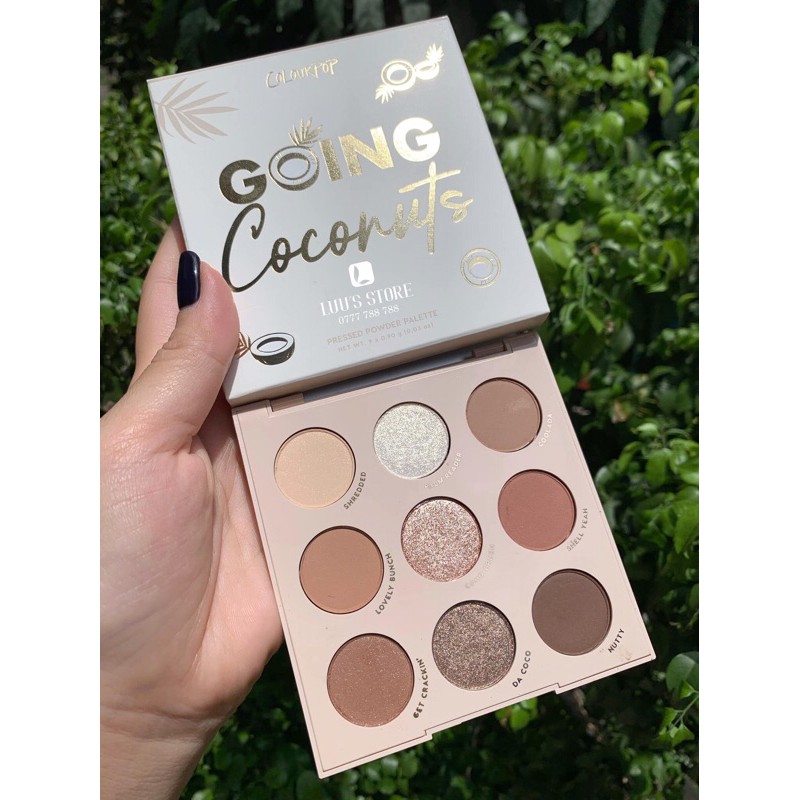 Bảng Phấn Mắt Colourpop Going Coconuts