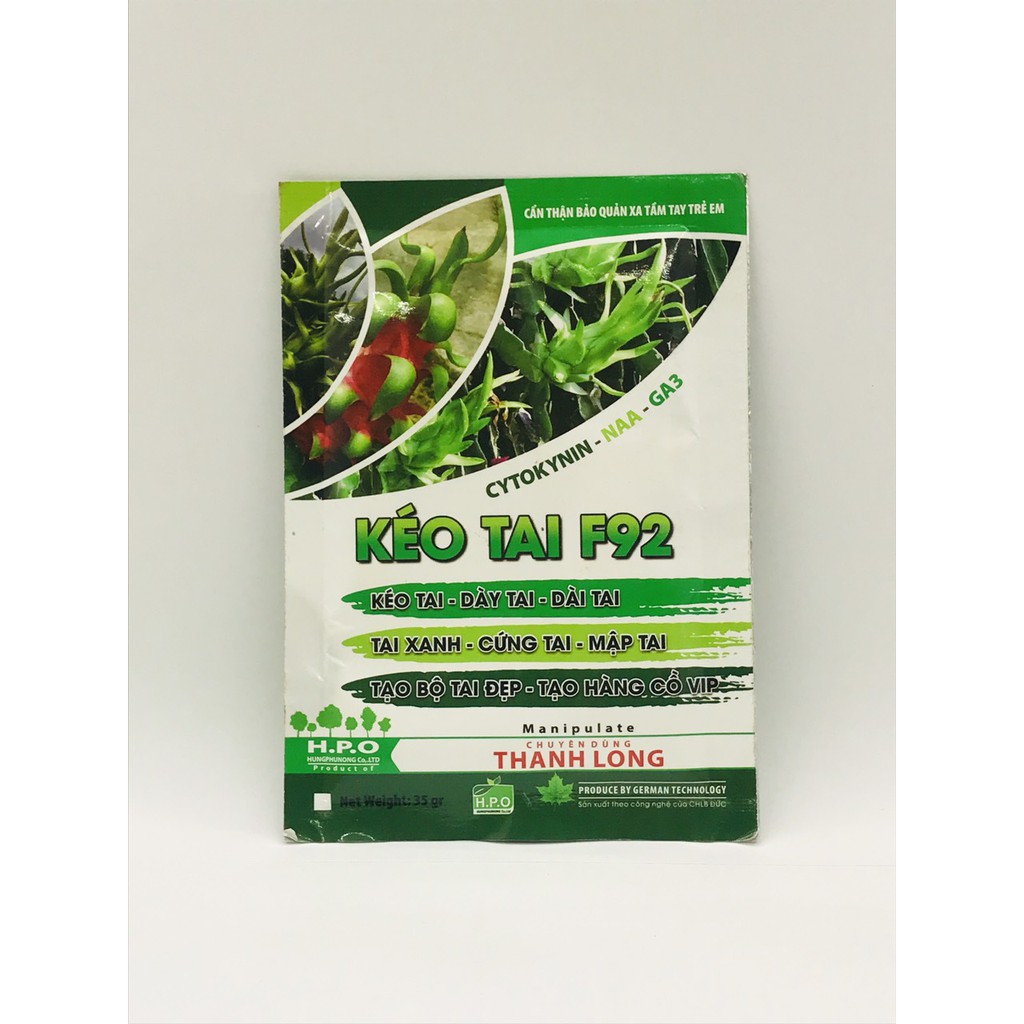 KÉO TAI F92 HPO - KÉO TAI XANH TAI DÀI TAI GÓI 35GR ( CHUYÊN THANH LONG)