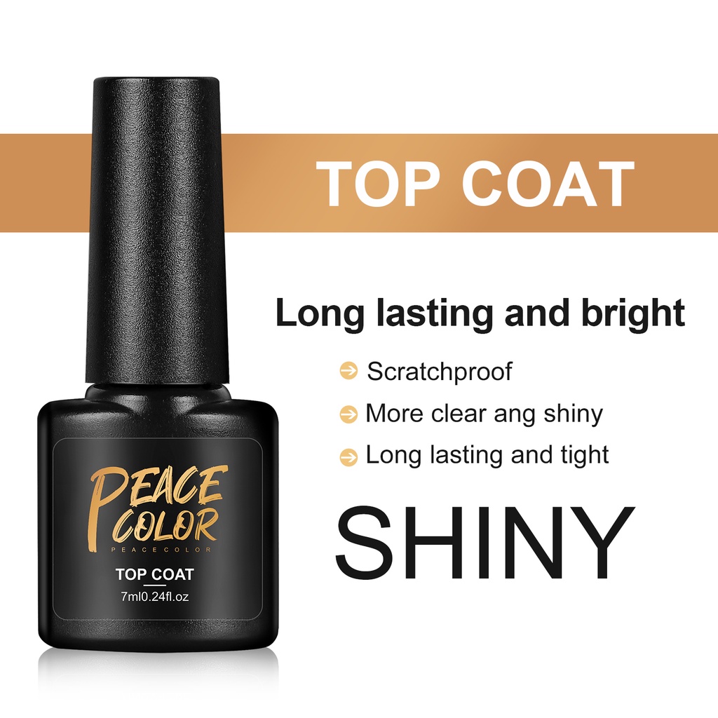[Hàng mới về] Sơn phủ/sơn lót Peacecolor 7ml chất lượng cao an toàn đáng tin cậy