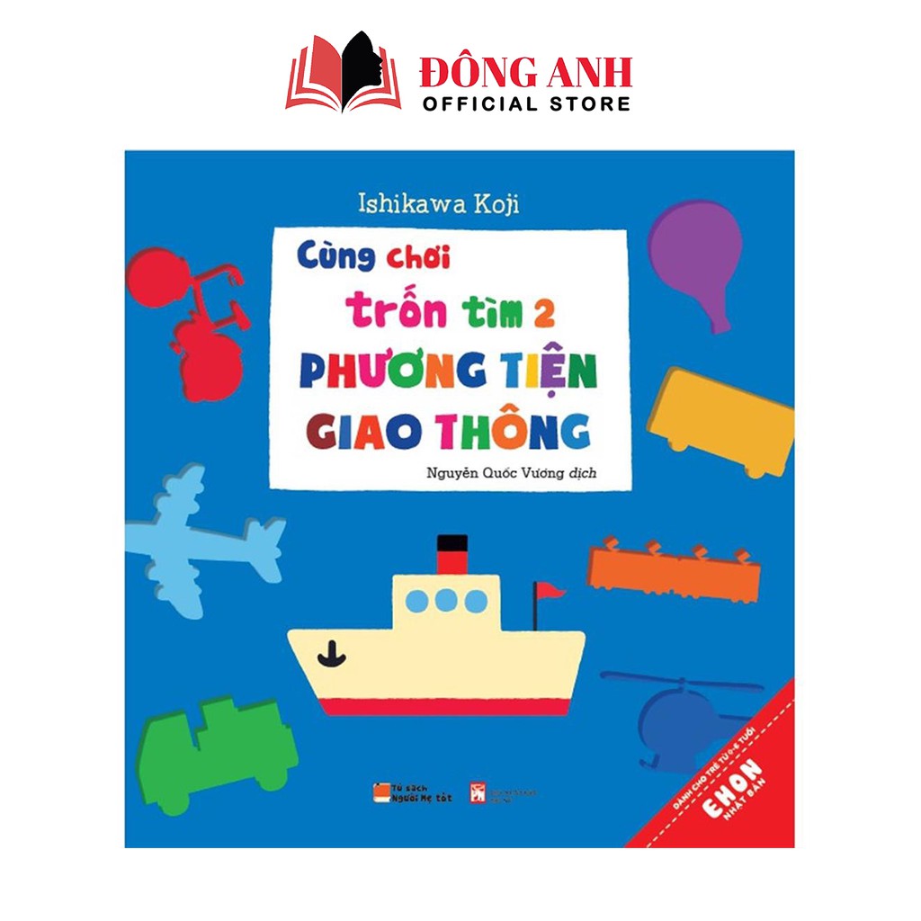 Sách - Ehon Lẻ 1 cuốn Cùng Chơi Trốn Tìm dành cho bé từ 0-6 tuổi