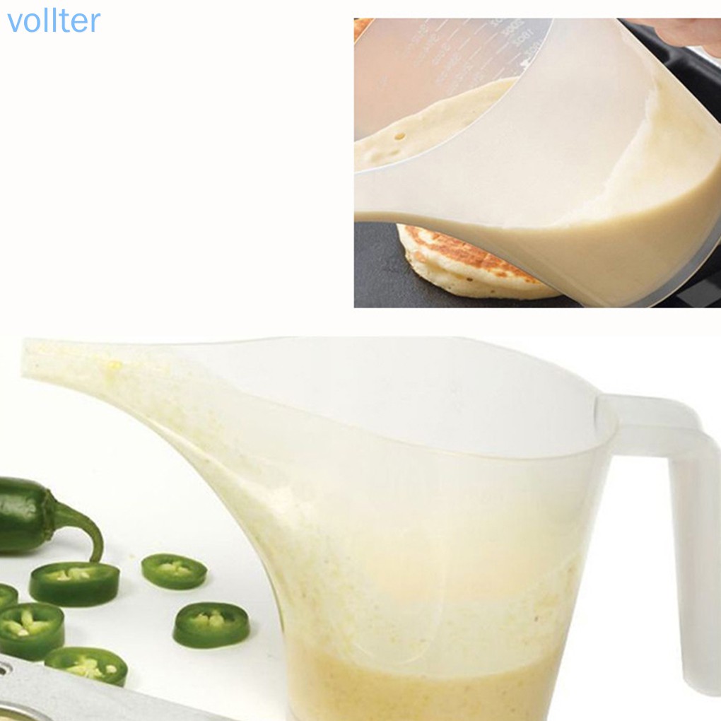 Cốc đong dung dịch thiết kế trong suốt tiện lợi dùng cho nhà bếp